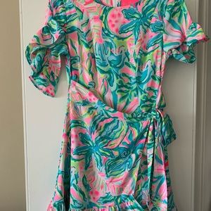 Lilly Pulitzer Darlah Print Ruffle Dress
